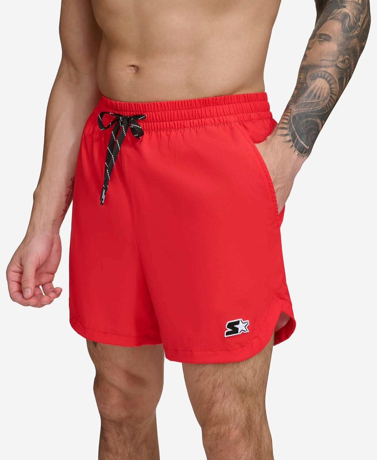 Starter Men's Standard Quick Dry Stretch Volley Swim Trunk