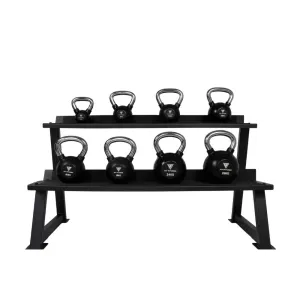 Steal the Spotlight Hit Fitness Kettlebell Rack | 2 Tier Trending Now, Functions, Weightlifting chalk, Barbells