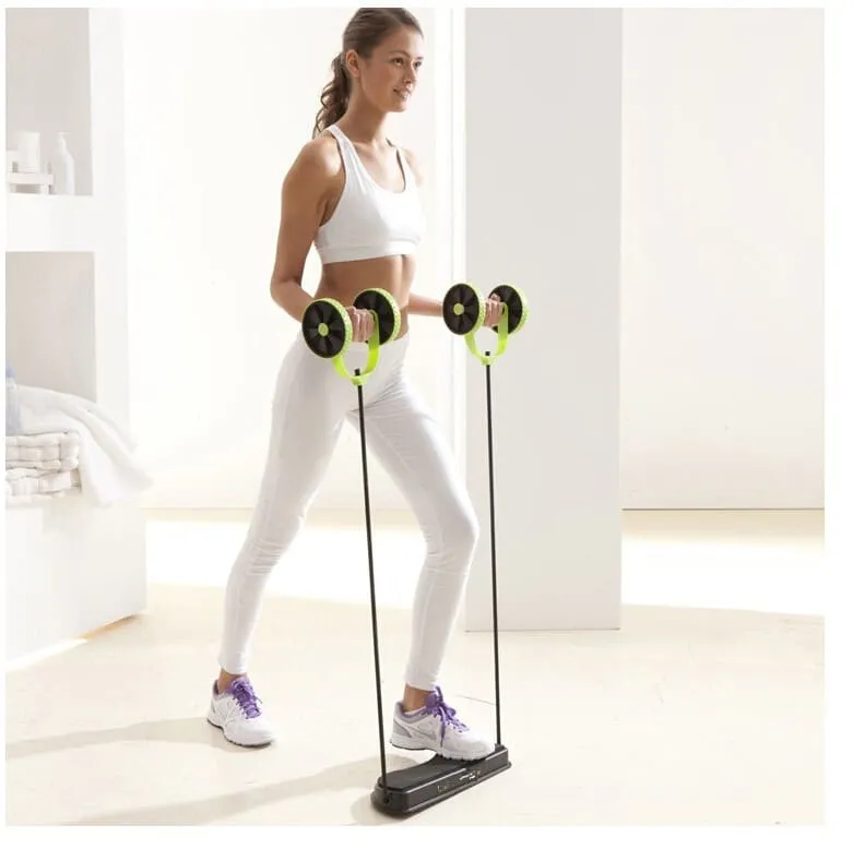 Multifunctional Sport Roller Wheel With Mat, Recumbent Bikes