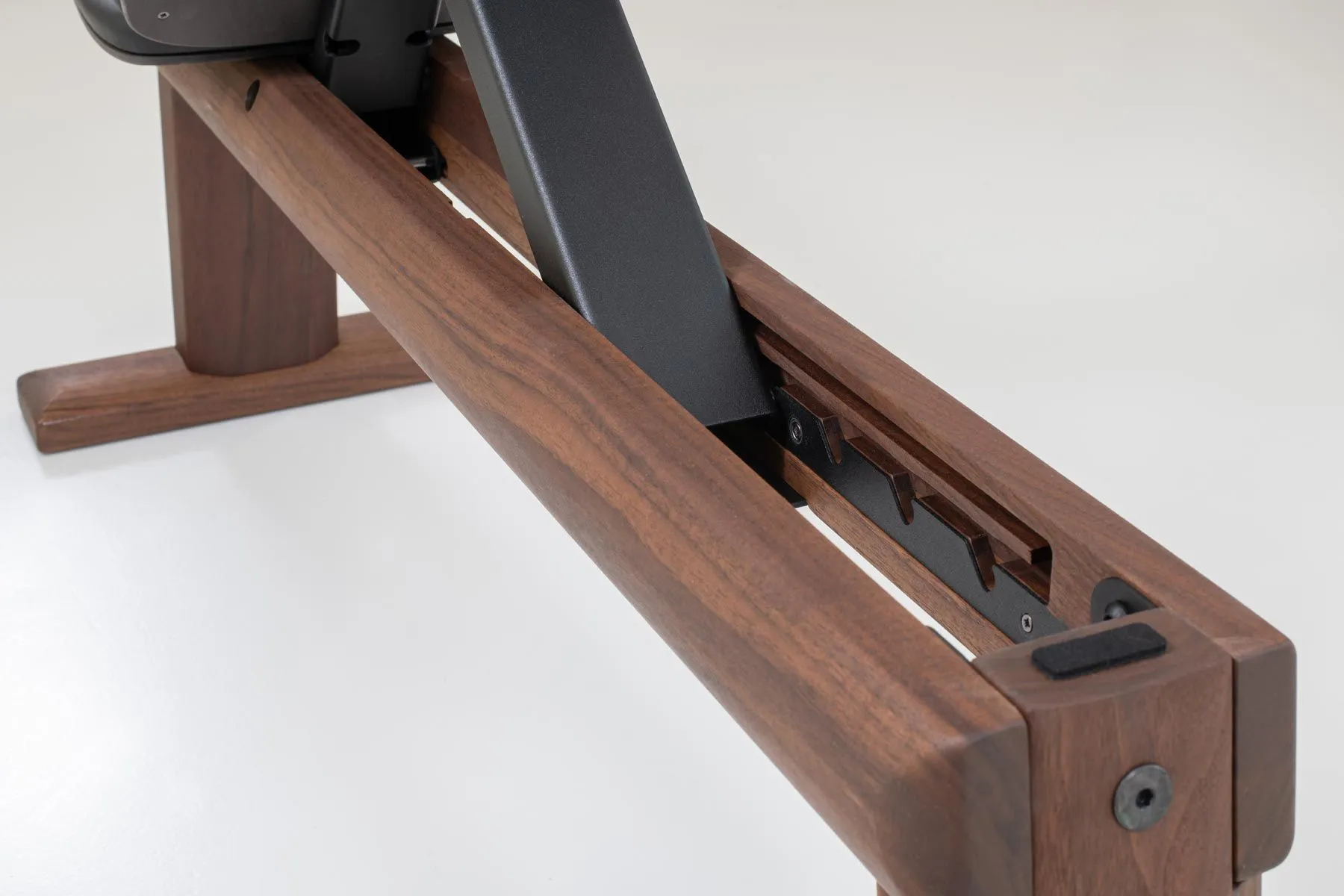 NOHrD Weight Bench - Walnut, Manual treadmill