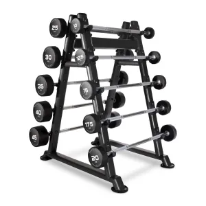 Steal the Spotlight Physical Company 10 Barbell Rack Better Than Ever, Pump Sets, Bikes,Treadmills, Rowing machine for small spaces