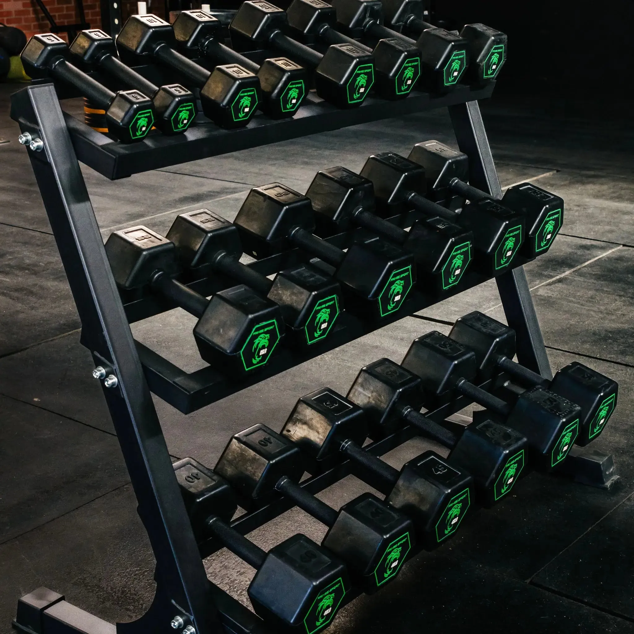 Silverback Rubber Coated Dumbbells, Yoga mat cleaner, Balance,Stability