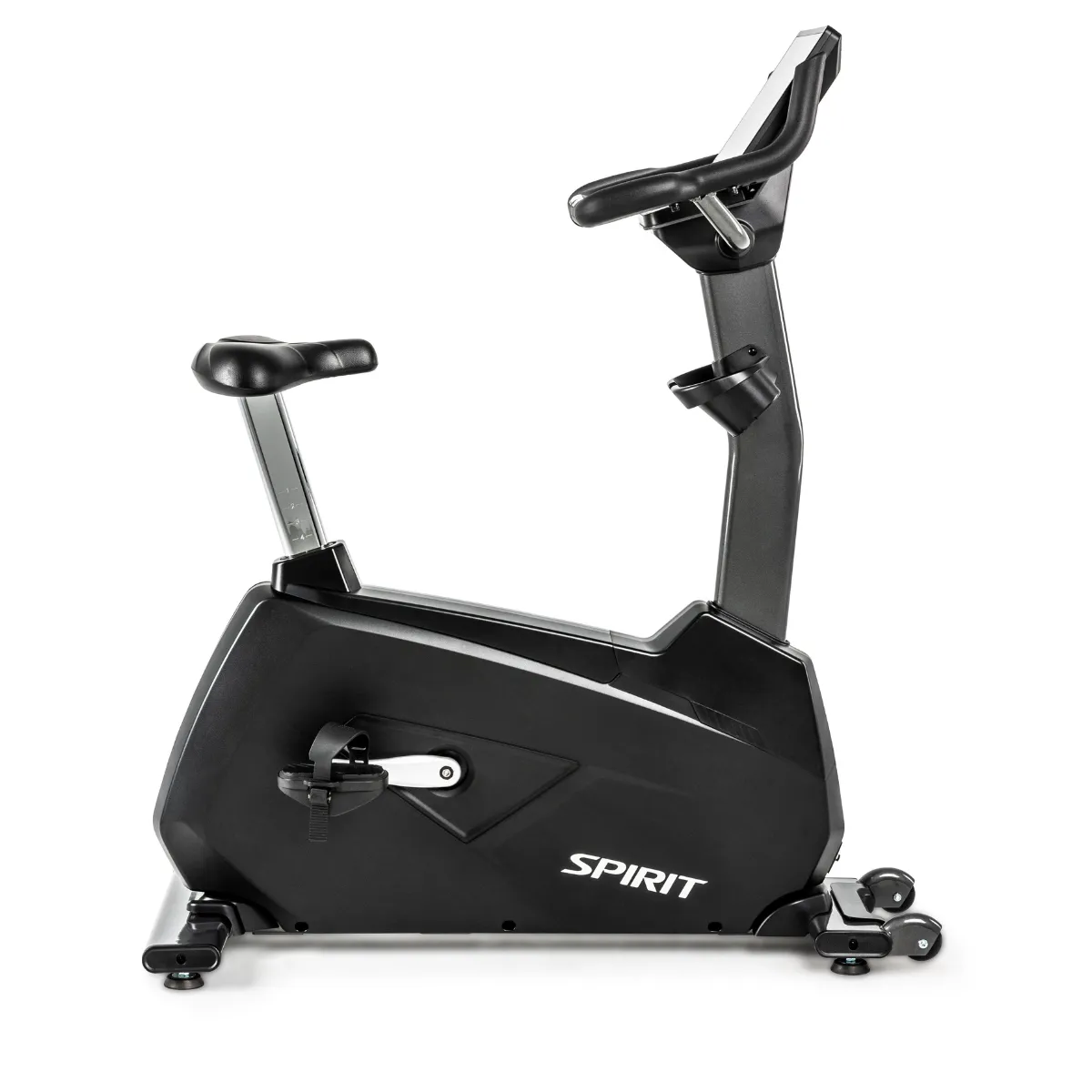 Spirit CU1000-ENT Upright Bike, Air,Magnetic Rowers