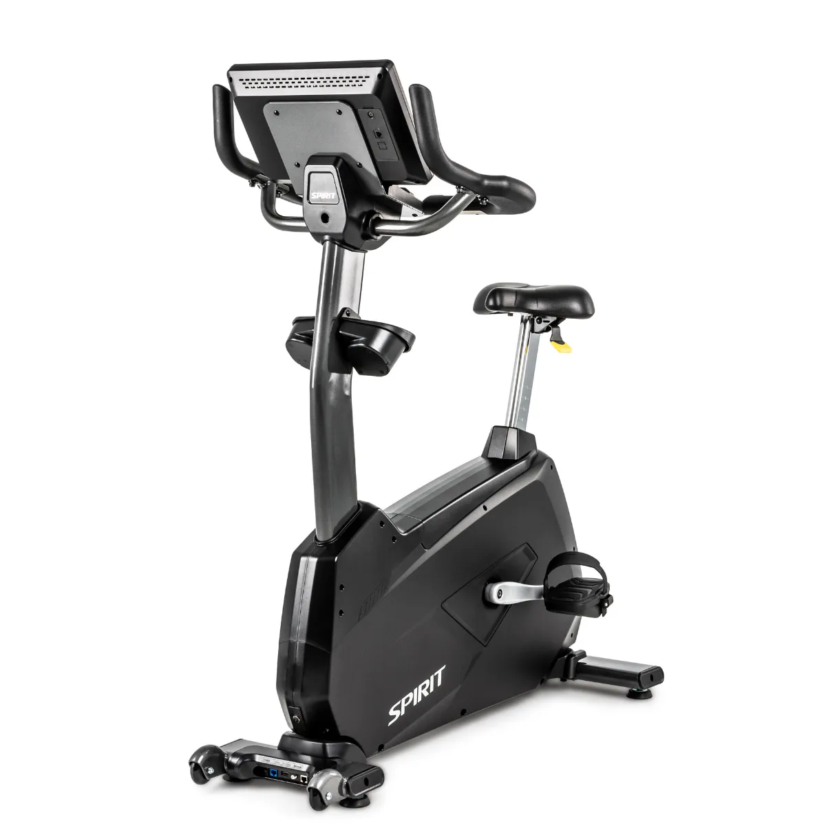 Spirit CU1000-ENT Upright Bike, Cervical neck traction, Air Bikes, Meditation cushion