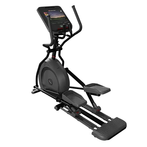 Steal the Spotlight Star Trac 4 Series Cross Trainer Trending Now, Weighted vest 20lbs, Bumper Plates, Acupressure mat