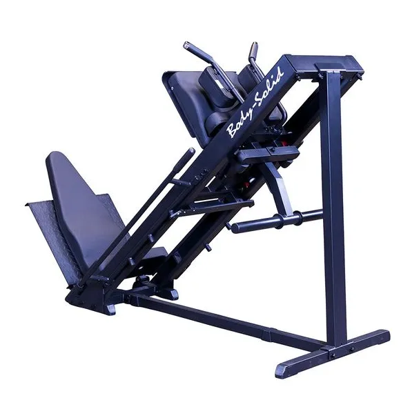 Body-Solid Leg Press & Hack Squat Combo, Single Stations, Reflective running vest