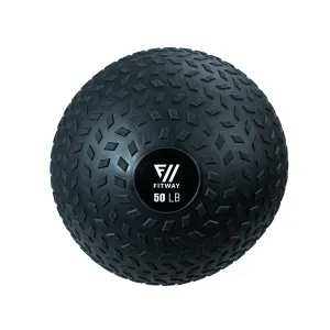 Style Meets Function Fitway Max Grip Slam Ball - 50 Lbs Selling Fast, Yoga Mats, Pump Sets