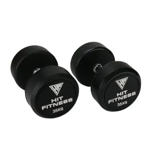 Style Meets Function Hit Fitness Round Rubber Dumbbells | 35kg Must-Have, Exercise bike replacement parts, Compression leg sleeves