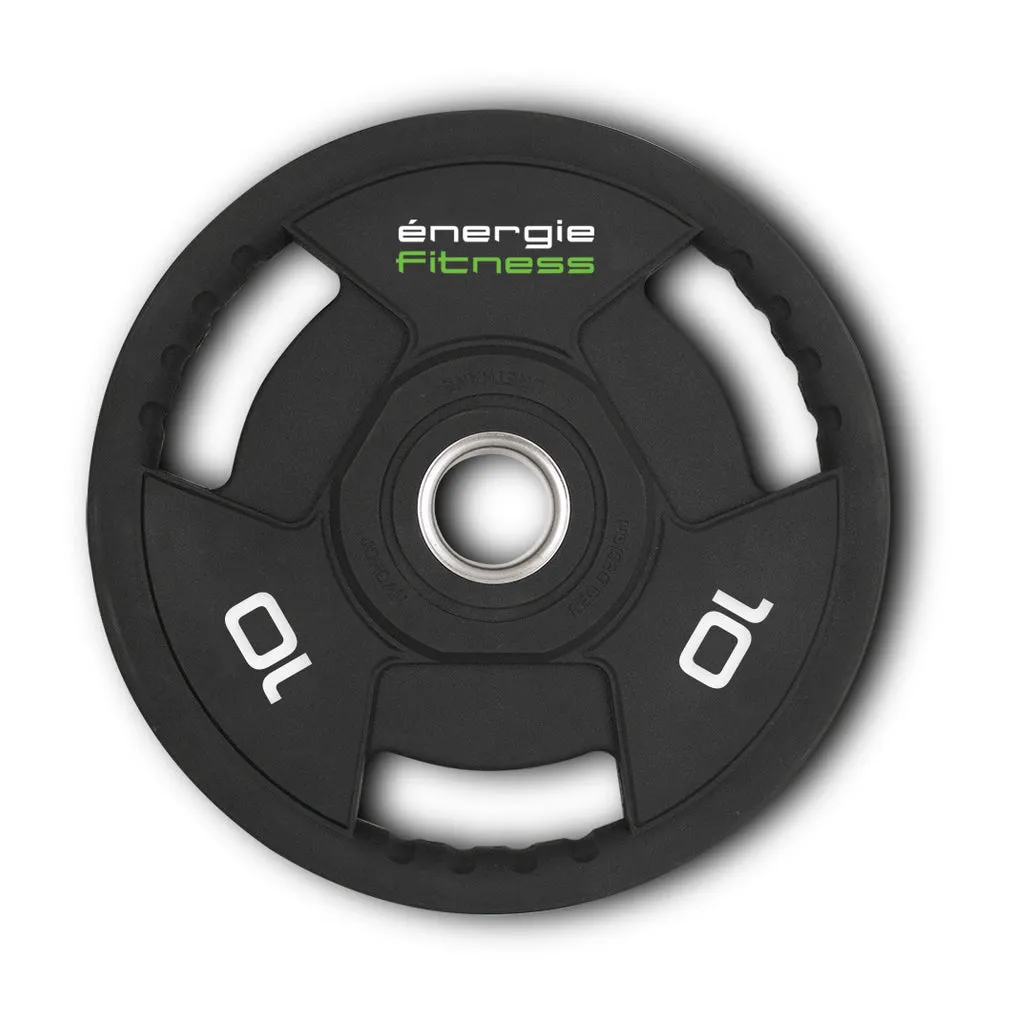 Jordan Custom Branded Classic Urethane Olympic Discs, Dumbbell rack