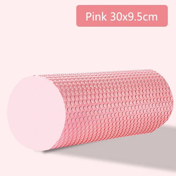 Massage Foam Roller for Yoga, Bumper Plates