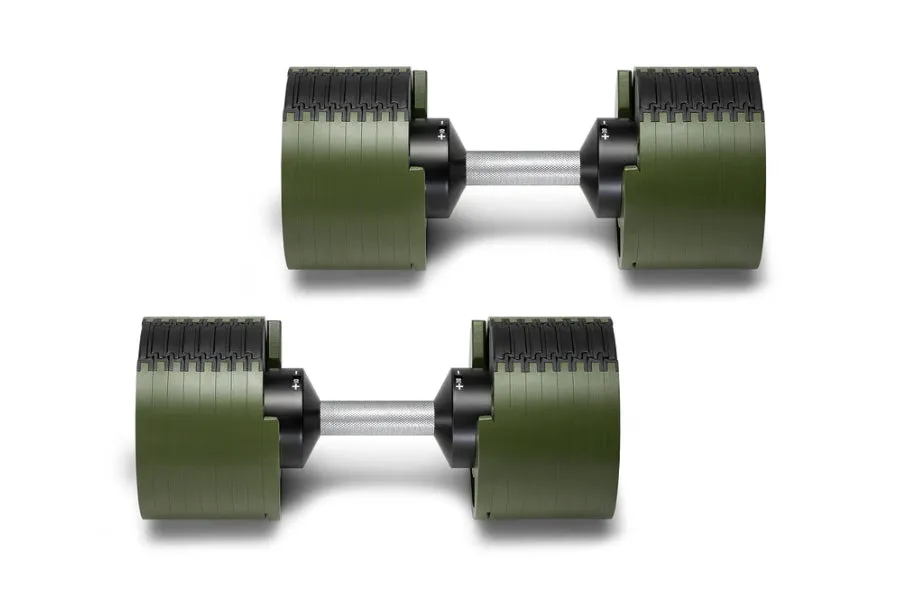 NOBELL 80lb Adjustable Dumbbells (Tactical), Parallettes