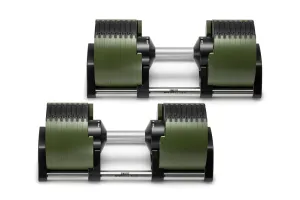 Style Meets Function NOBELL 80lb Adjustable Dumbbells (Tactical) Best-Selling, Black Friday fitness deals