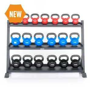 Style Meets Function Power Systems Granite Series Horizontal Kettlebell Rack Find Your Perfect Fit, Black Friday fitness deals