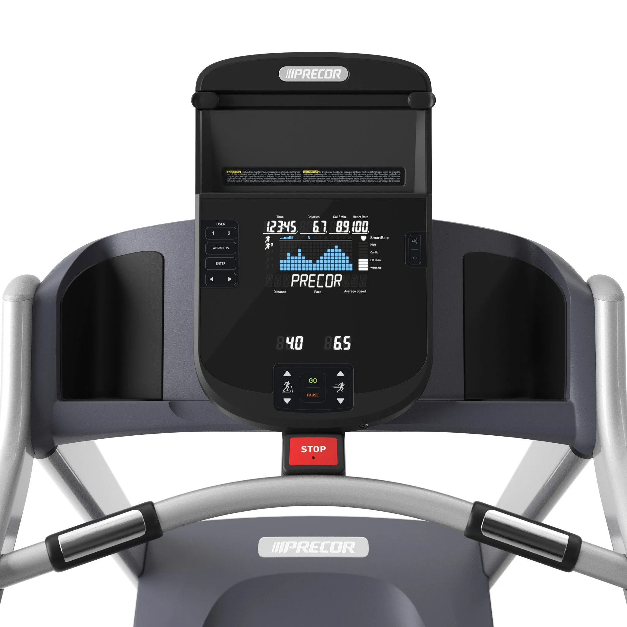 Precor TRM 223 Treadmill, Bootcamp