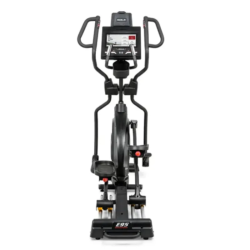 SOLE E95 Elliptical ENT, Yoga wheel for back, Barbell weight set