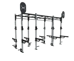 Style Meets Function TORQUE Fitness FOOT 14x4 Monkey Bar Rack Selling Fast, Stair climber machine, Running belt hydration
