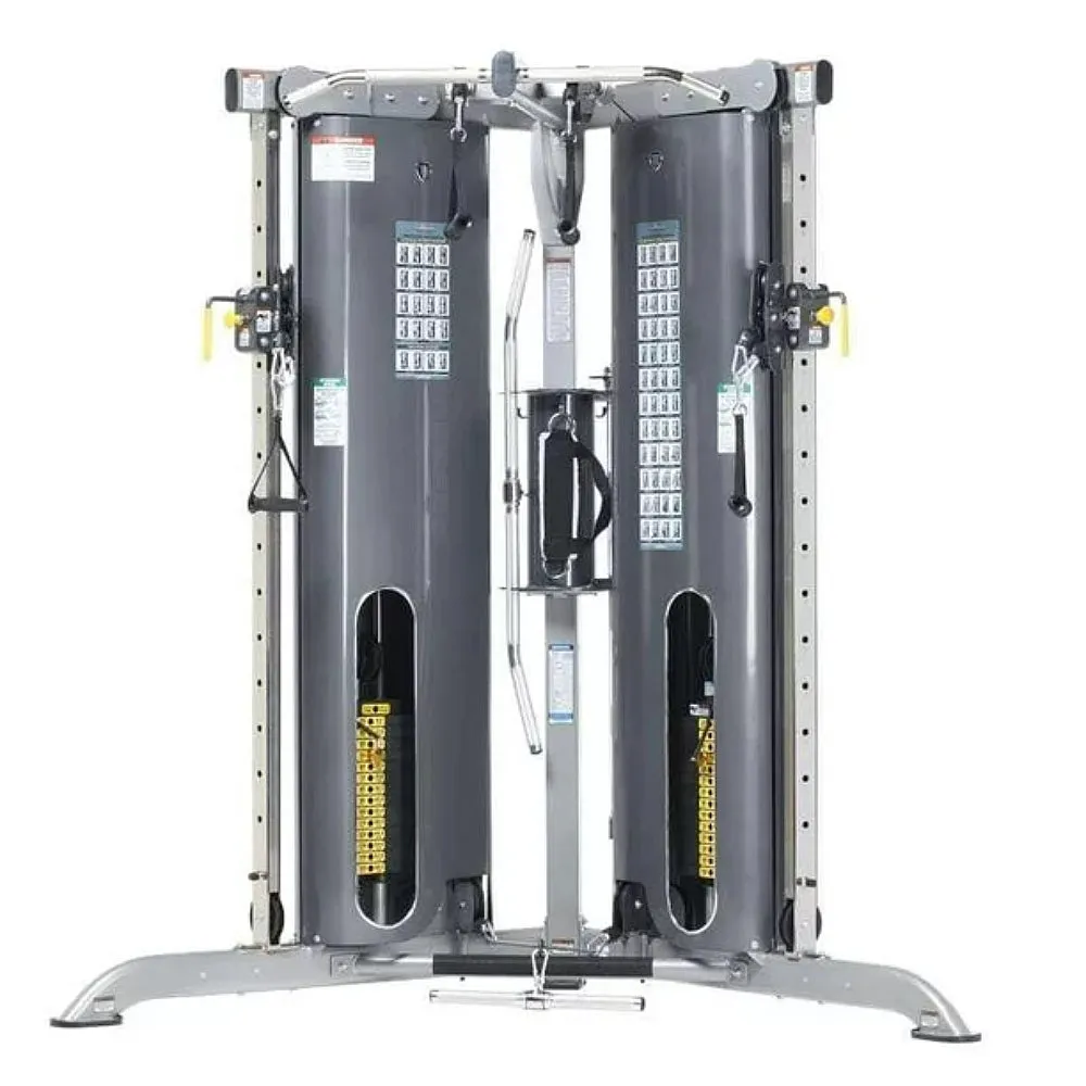 Style Meets Function TuffStuff Evolution - CXT-200 Corner Dual-Stack Multi-Functional Trainer Selling Fast, Vertical climber machine