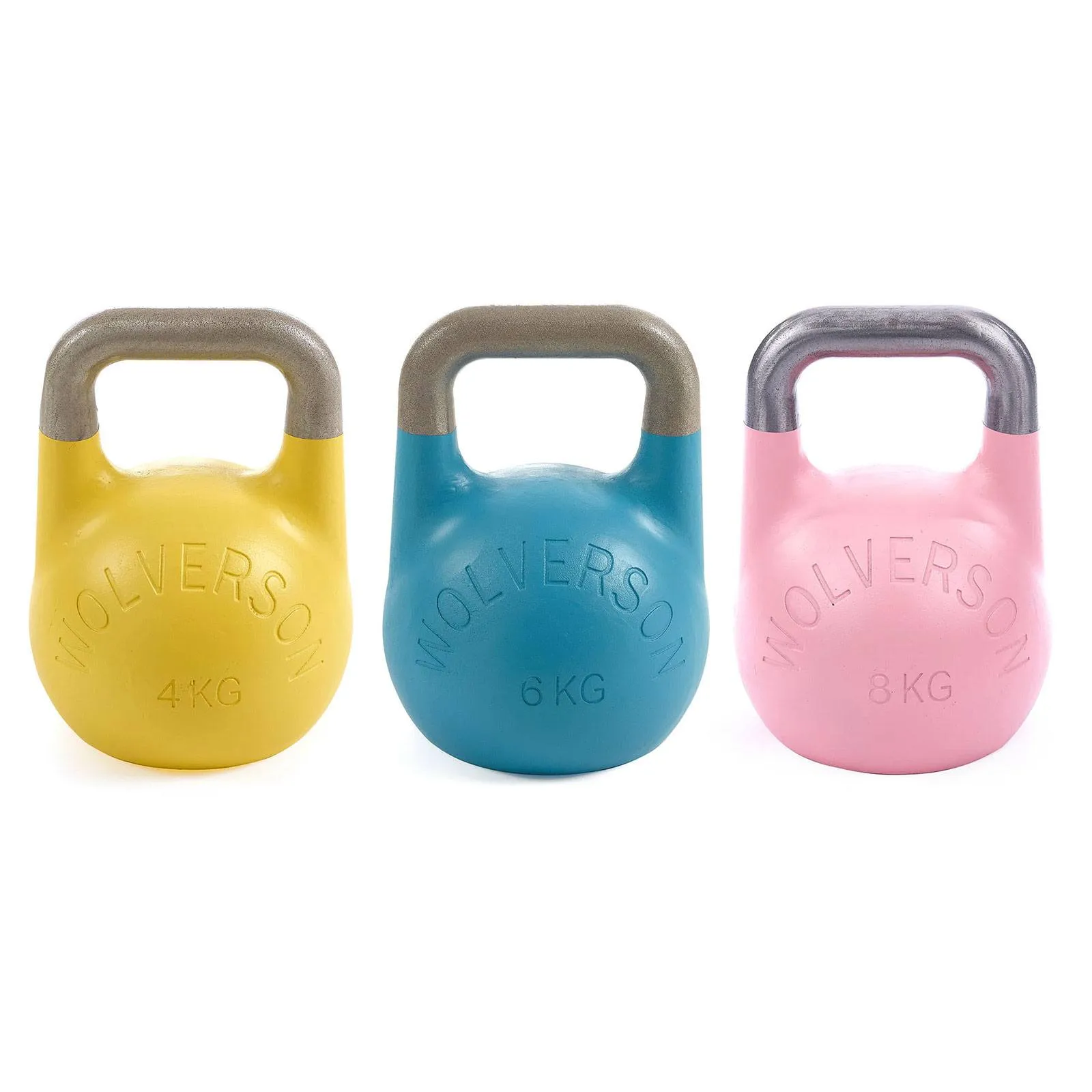 Wolverson Competition Kettlebells Sets, Non-slip yoga mat, Clearance exercise machines