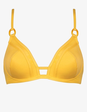 Summer Dive Ring Plunge Bikini Top - Sun