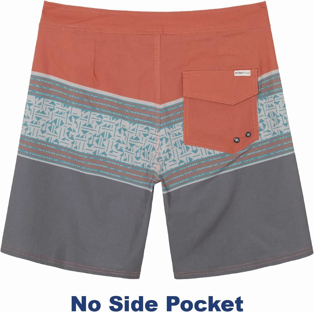 SURF CUZ Men's Vintage Cruzer Stretch Boardshort Chino Shorts