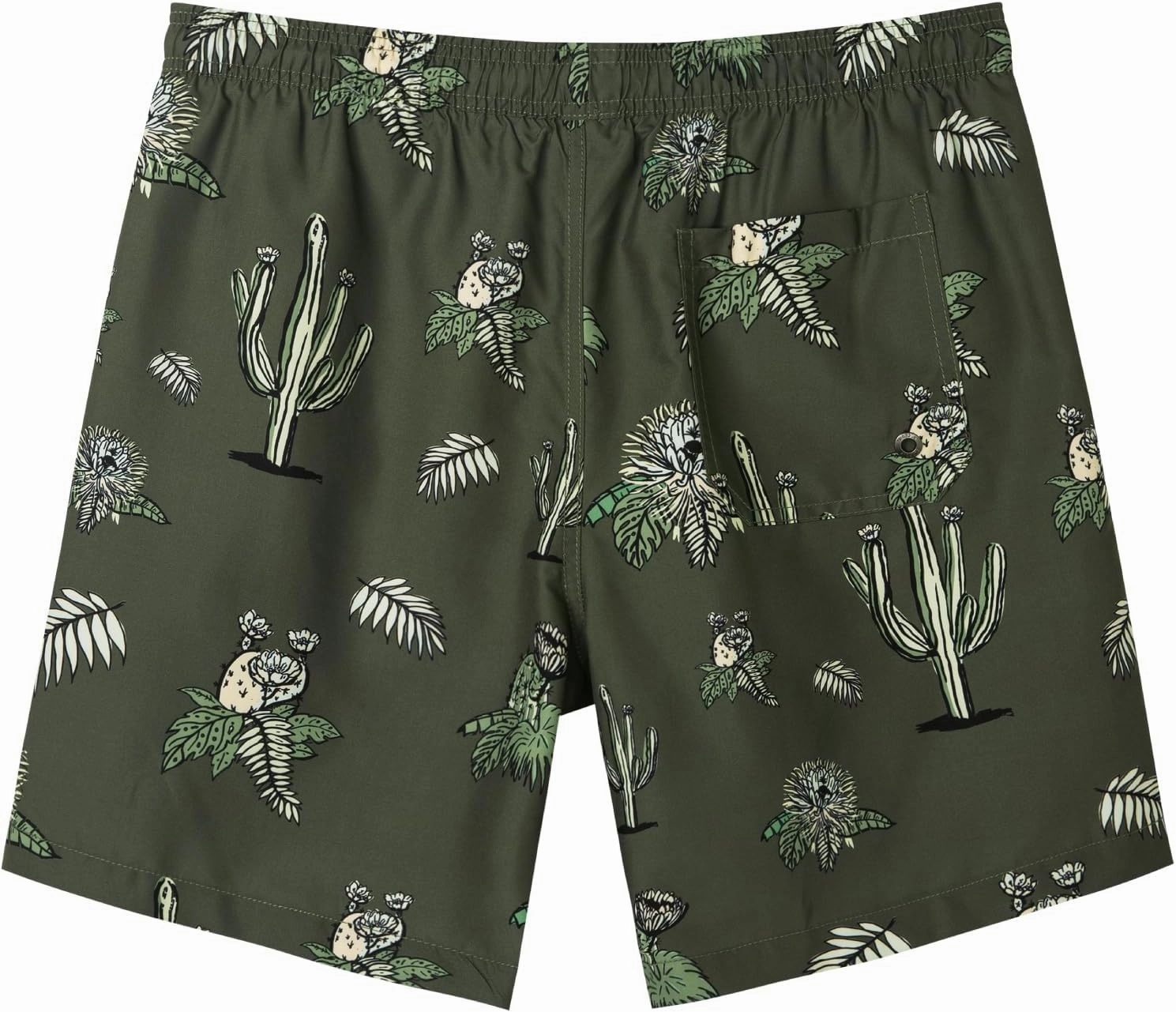 SURF CUZ Mens Swim Trunks 7" Swimming Trunks with Mesh Liner Quick Dry Swim Shorts for Men Swimwear Bathing Suits Pockets