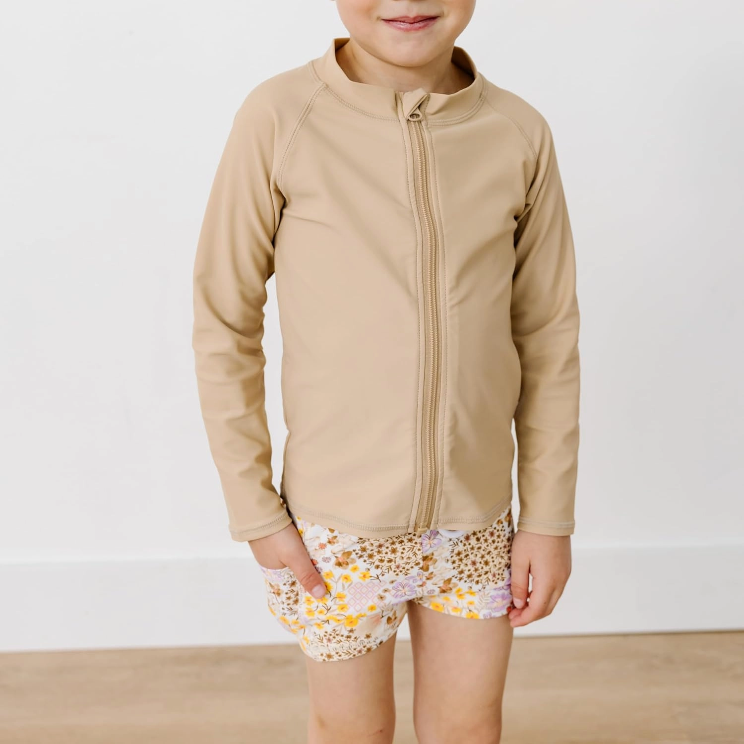 SwimZip Shorties - UPF 50  Swim Shorts - Baby, Toddler, and Kids - Boys' or Girls