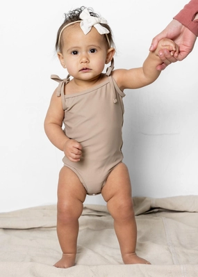 Taupe | Baby Simply One-Piece