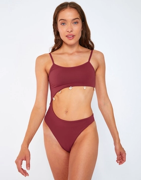 Terrasun Fentana Swimsuit - Dark Rose