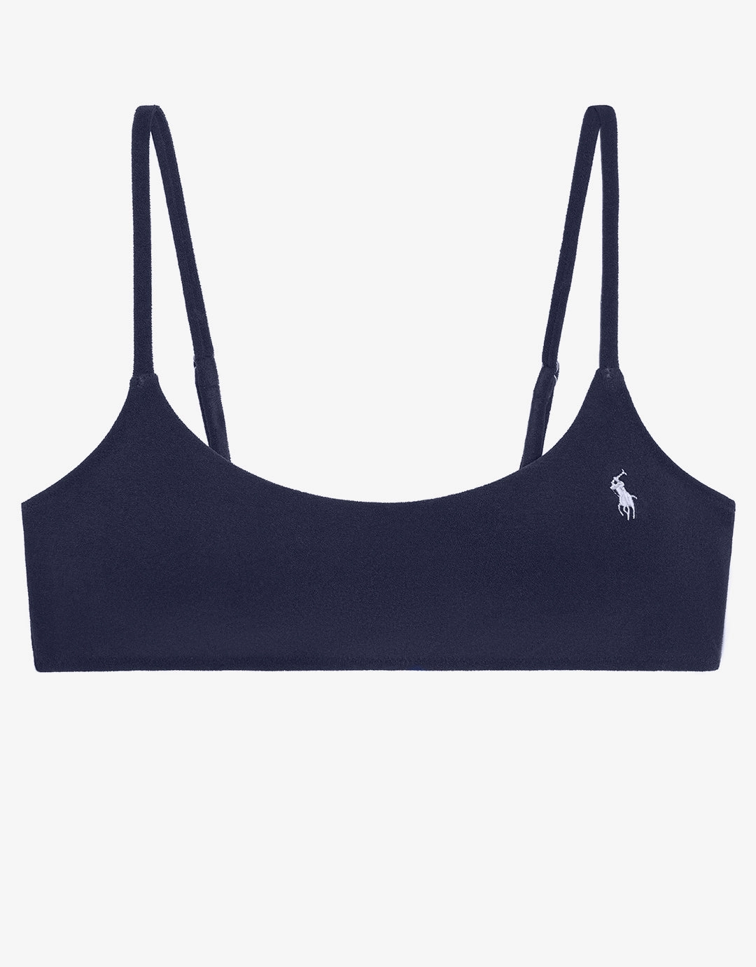Terry Kennedy Bralette Bikini Top - Navy Blue