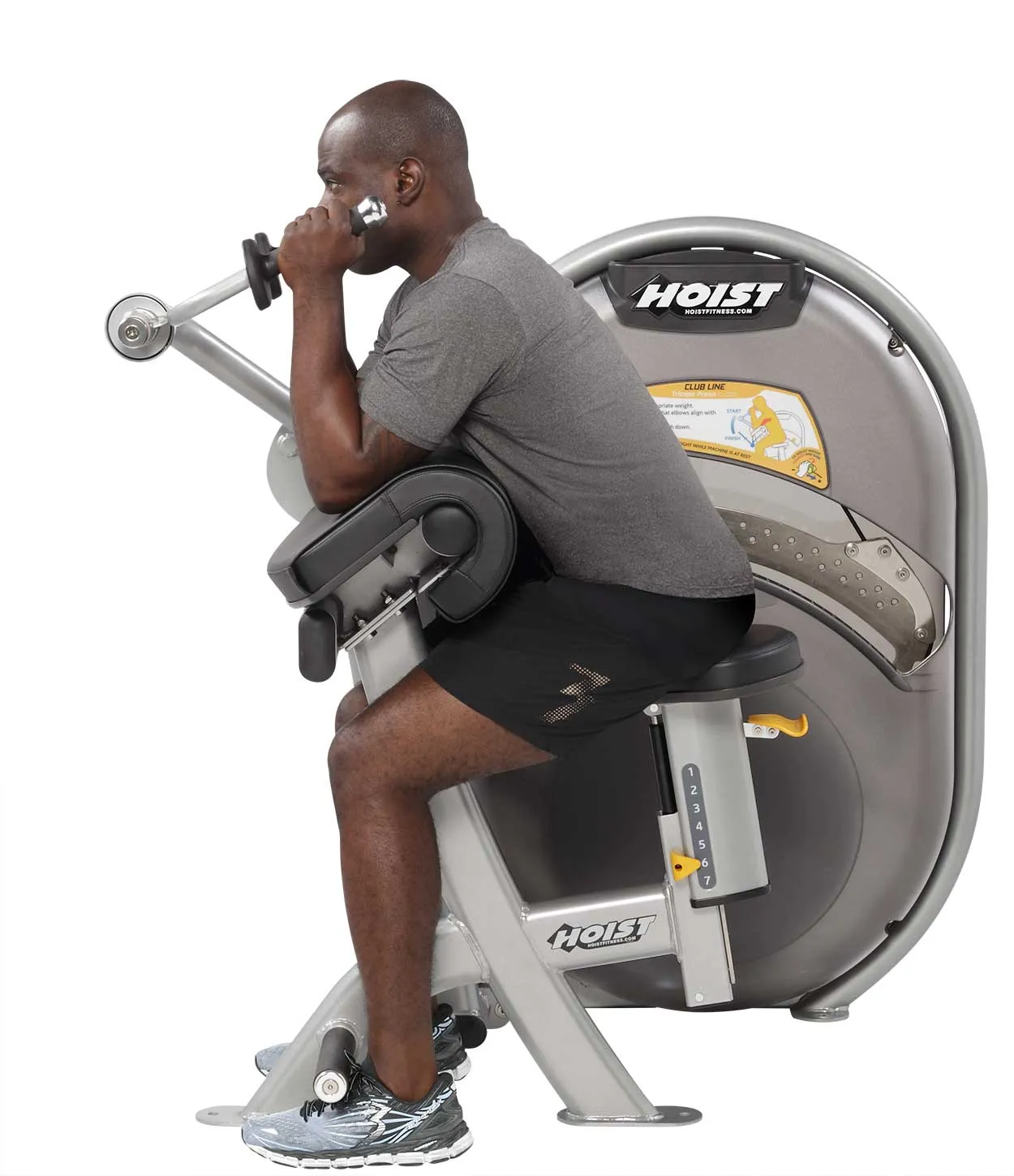 Hoist Clubline Triceps Extension, Bands,Tubing
