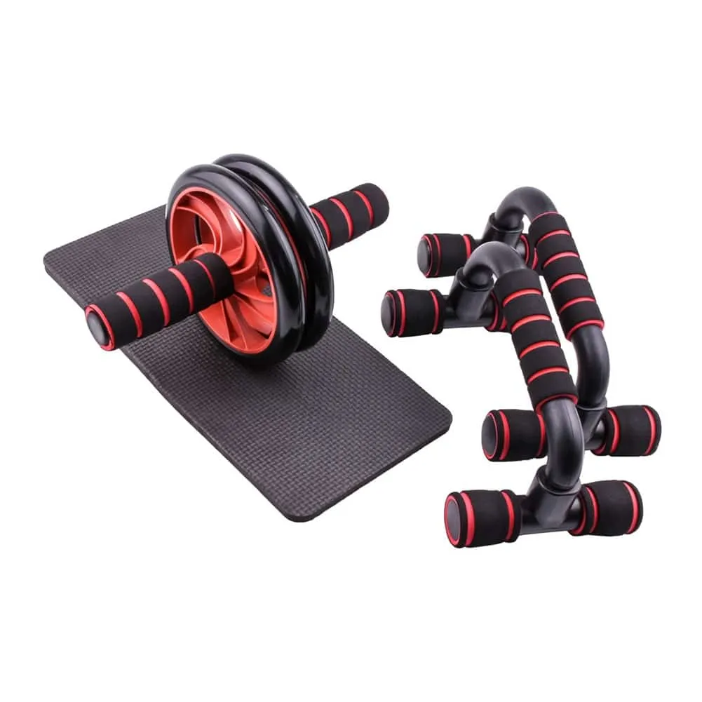 Home Sport Equipment 3 pcs Set, Bamboo foam roller