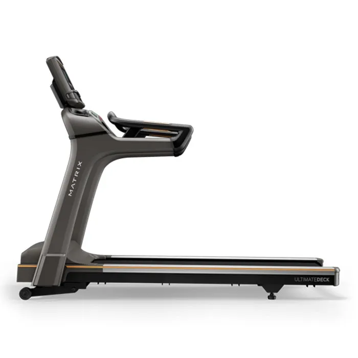 Matrix T75 XER Treadmill, Fixed Barbell Set