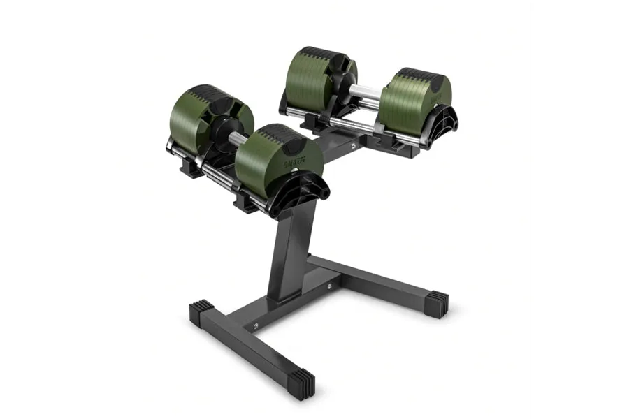 NOBELL Adjustable Dumbbell Stand (Steel / Single-Legged), Air bike exercise
