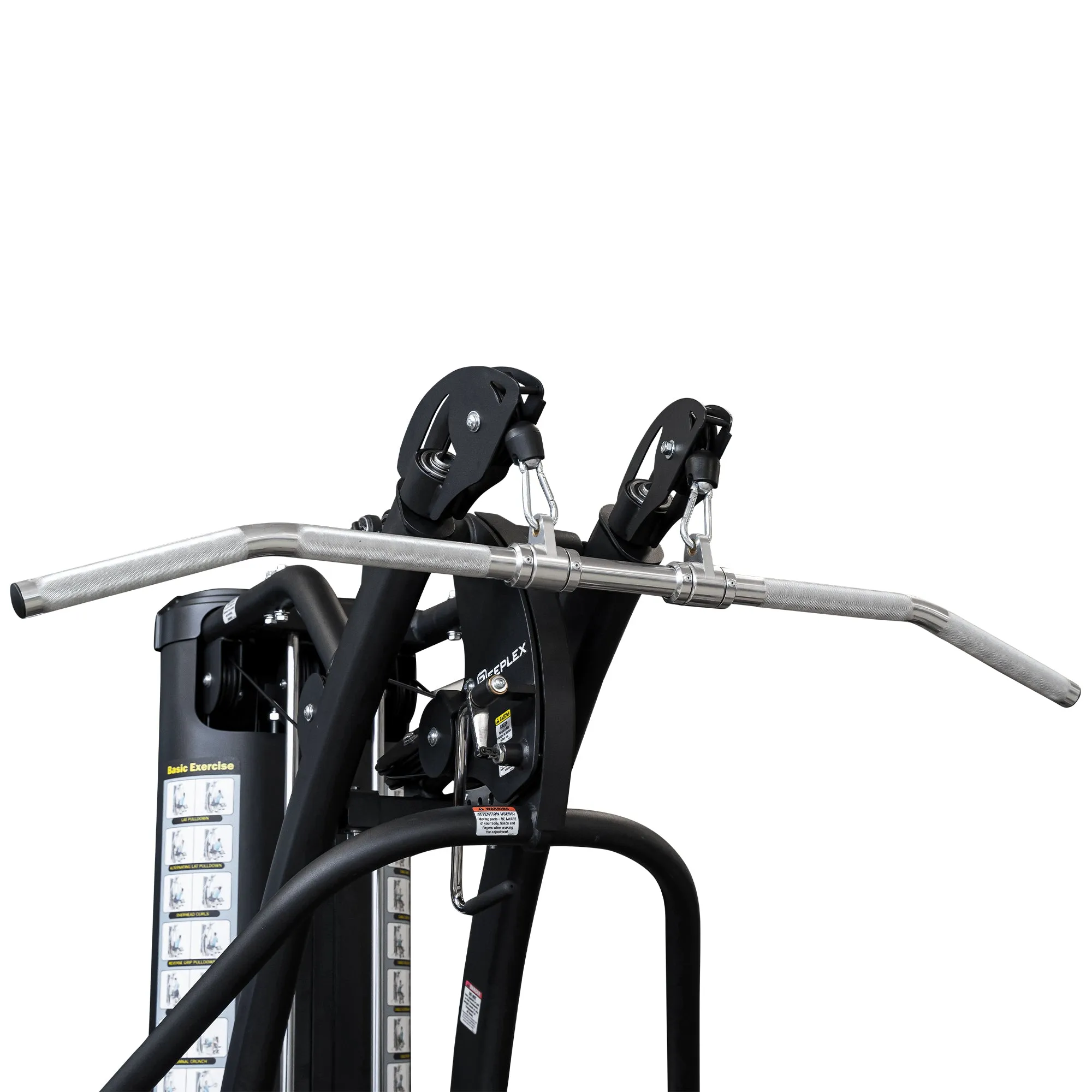 Reeplex Maverick Multi-Gym with Leg Press Machine, Battle ropes