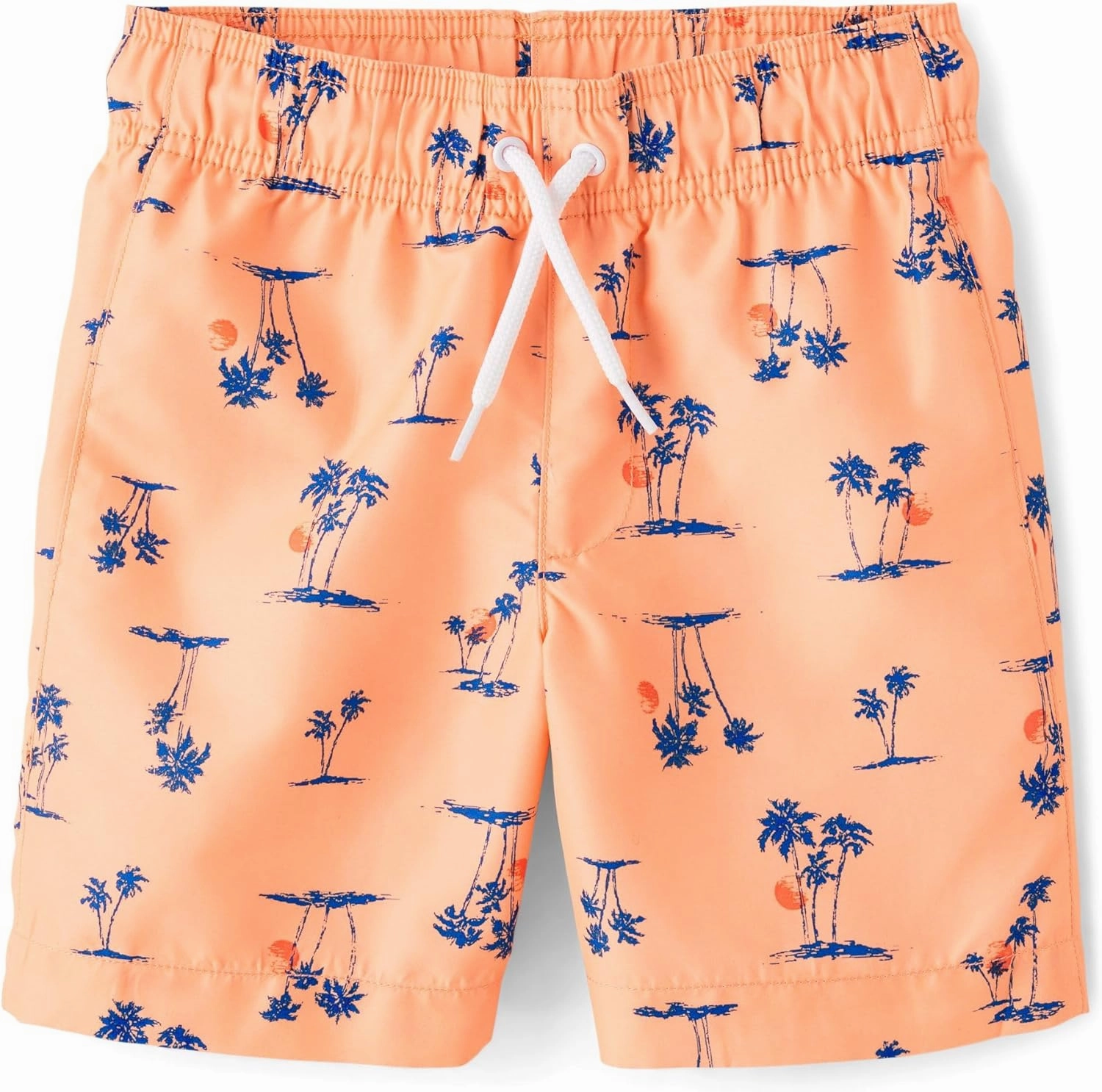 The Children's Place,Boys,Swim Trunks,Sunfish Orange,Medium