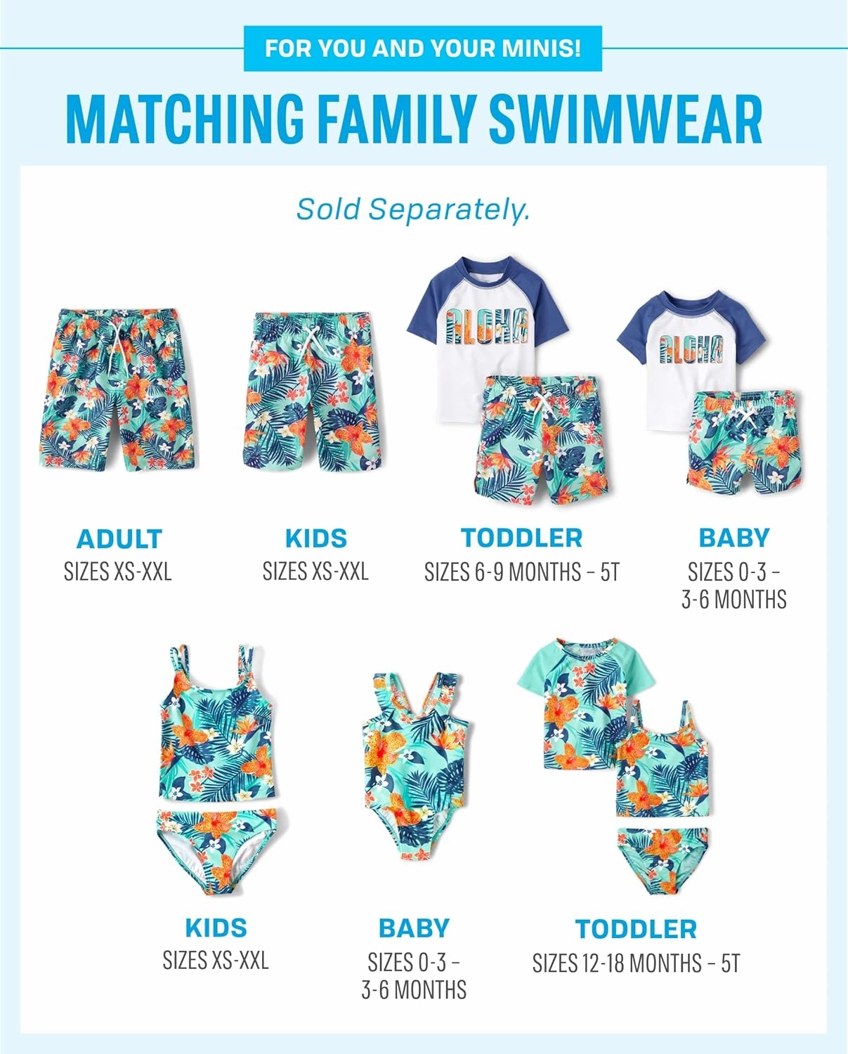 The Children's Place Girls' 2-Piece Tankini Swimsuit
