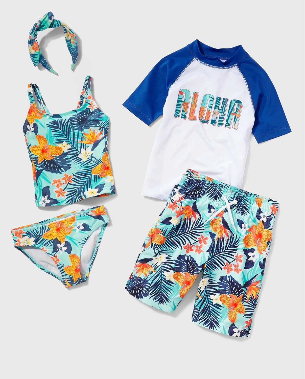 The Children's Place Girls' 2-Piece Tankini Swimsuit