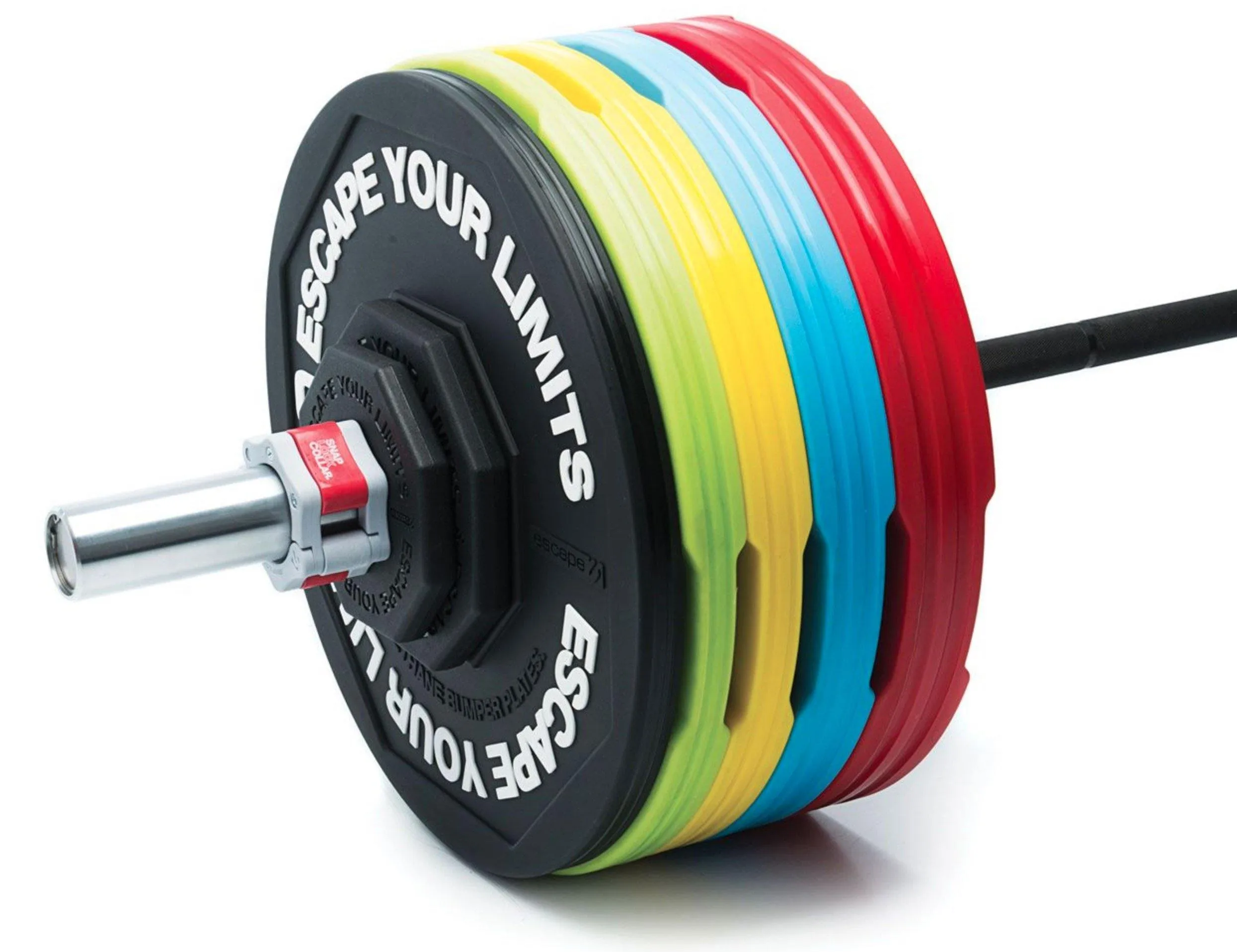 Escape Elite Competition Bumper Discs (5-25kg), Indoor Bikes