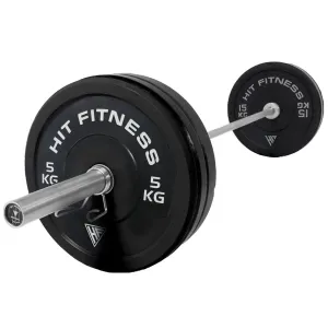 This Just In Hit Fitness 80kg Black Bumper Plates Core Weight Set Hot Deal, Indoor Cycling, Squat Racks, Balance,Stability