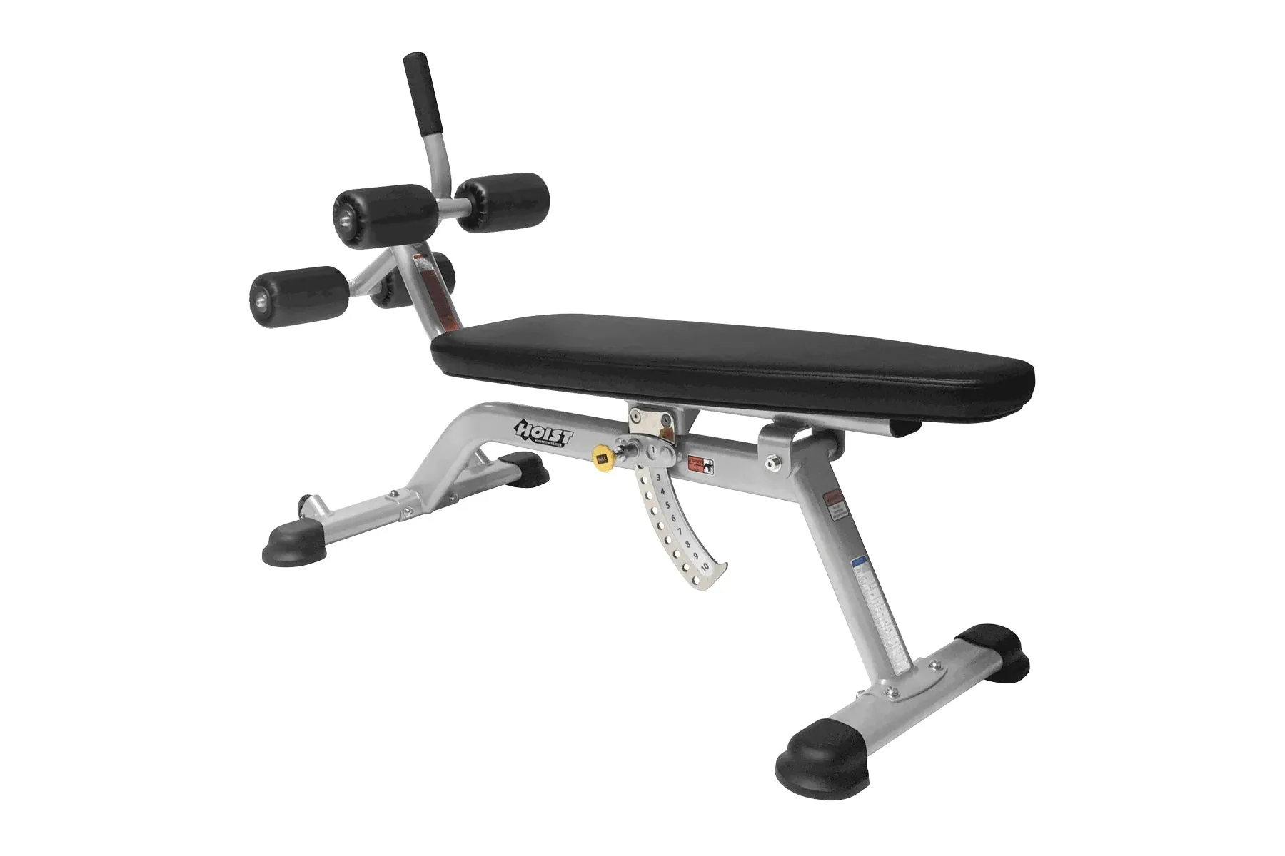 Hoist Adjustable Ab Bench (HF-5264), Weight bench for home, Smith machine home gym, Compression leg sleeves