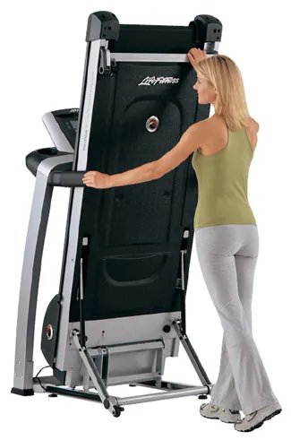 Life Fitness F3 with Go Console Treadmill, New Year workout sale, Rack,Platforms, Weightlifting belt