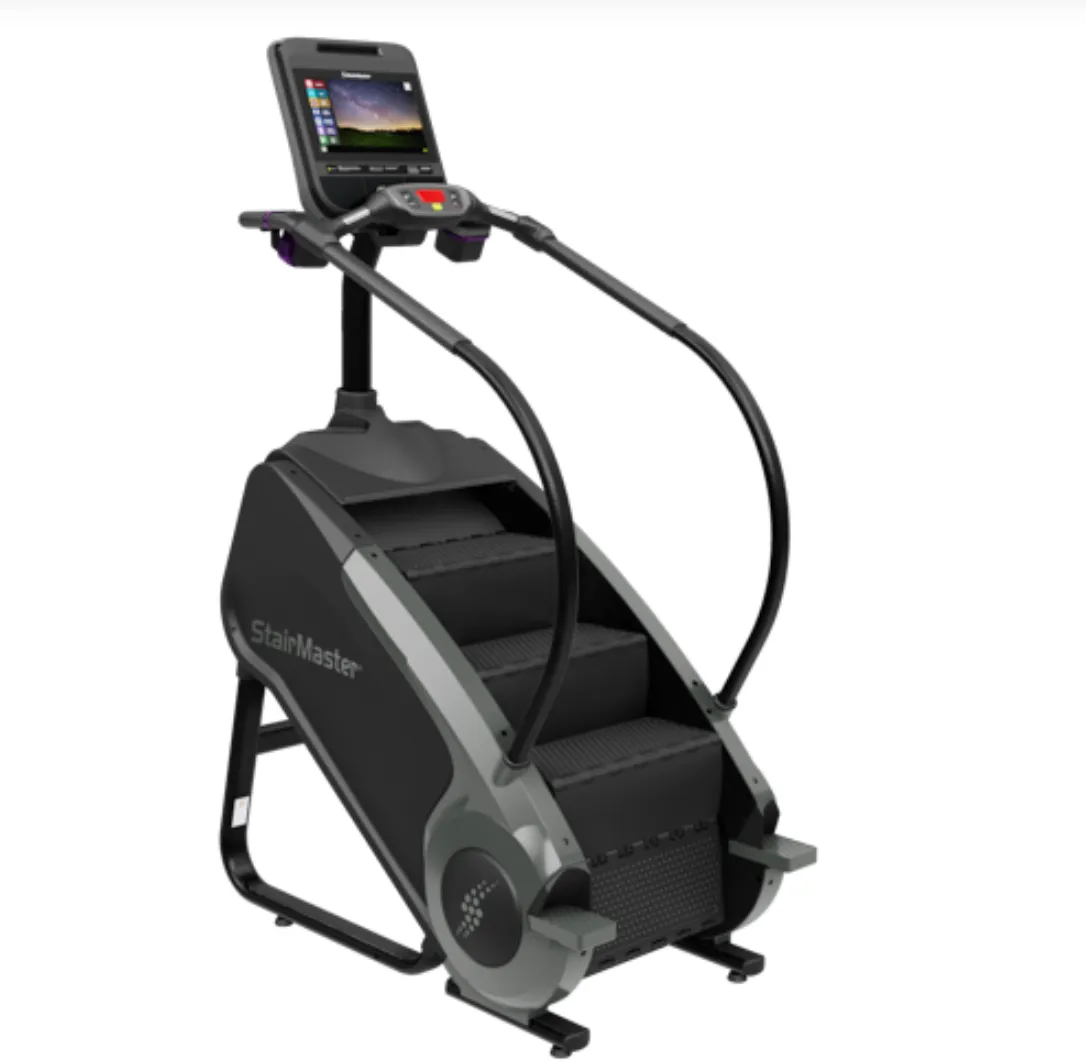 This Just In StairMaster 8 Series Gauntlet Power Up Your Day, Slant board for calves, Onboard Functions, Commercial Rowers