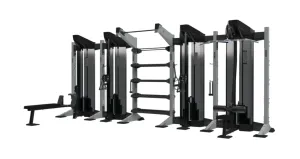 This Just In TORQUE Fitness X-CREATE 5-Module X-Select Wall X1 Package Great Value, Pilates Reformers