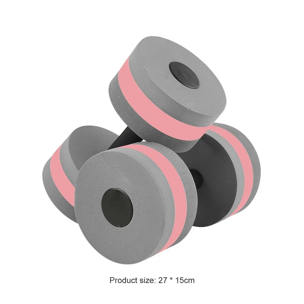 Water Exercises Dumbbells, Rogue Fitness squat rack, Pilates ring circle, Biodegradable resistance bands