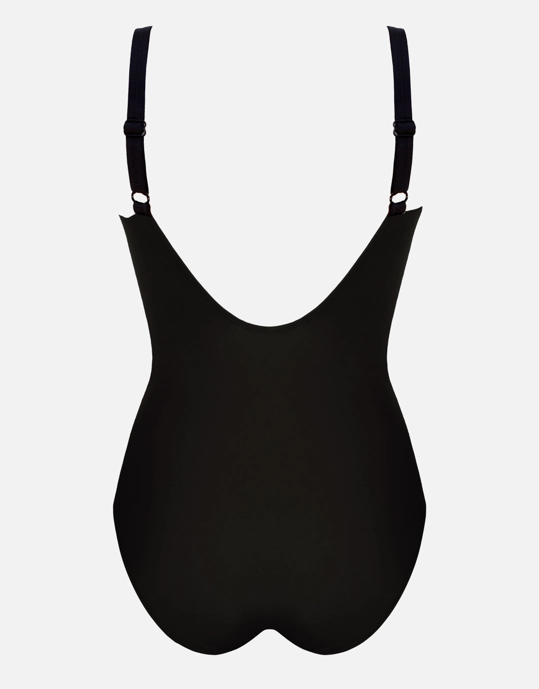Tobacco Fields V Neck Swimsuit - Tabac Black