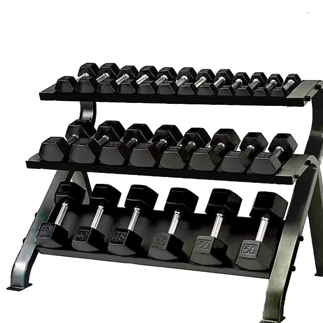 Todays Pick Element Fitness Commercial 3-Tier Hex Dumbbell Rack - Weights sold separately Hot Pick, Aerial yoga hammock