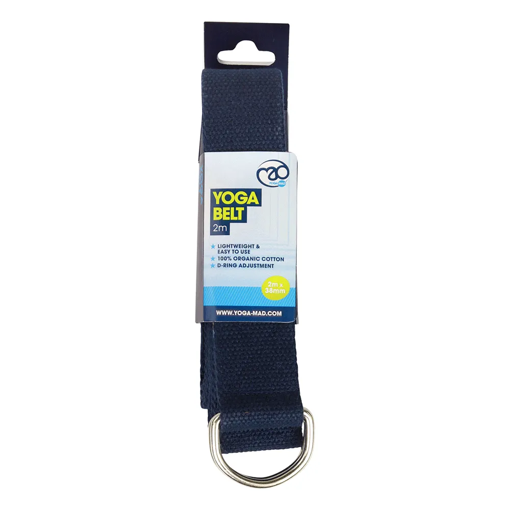 Fitness Mad Organic Cotton Yoga Belt | 2m, Indoor Cycles