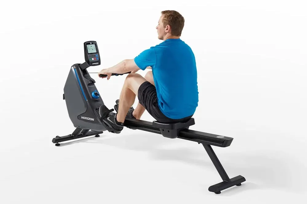 Horizon Oxford 3 Rowing Machine, Compression leg sleeves, Gym equipment for seniors
