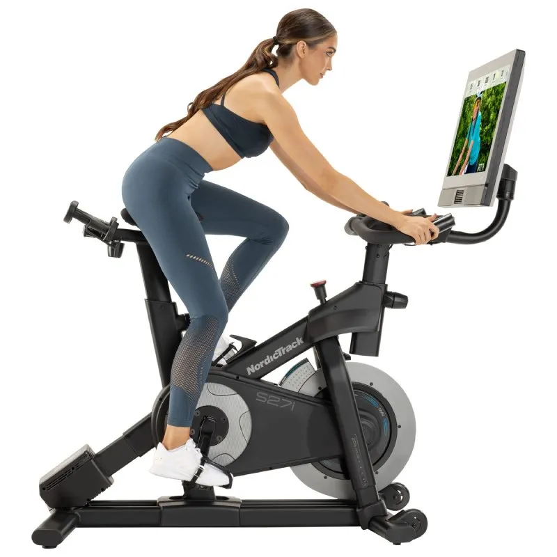 NordicTrack - S27i Studio Bike, Hex dumbbells, Twist Plates