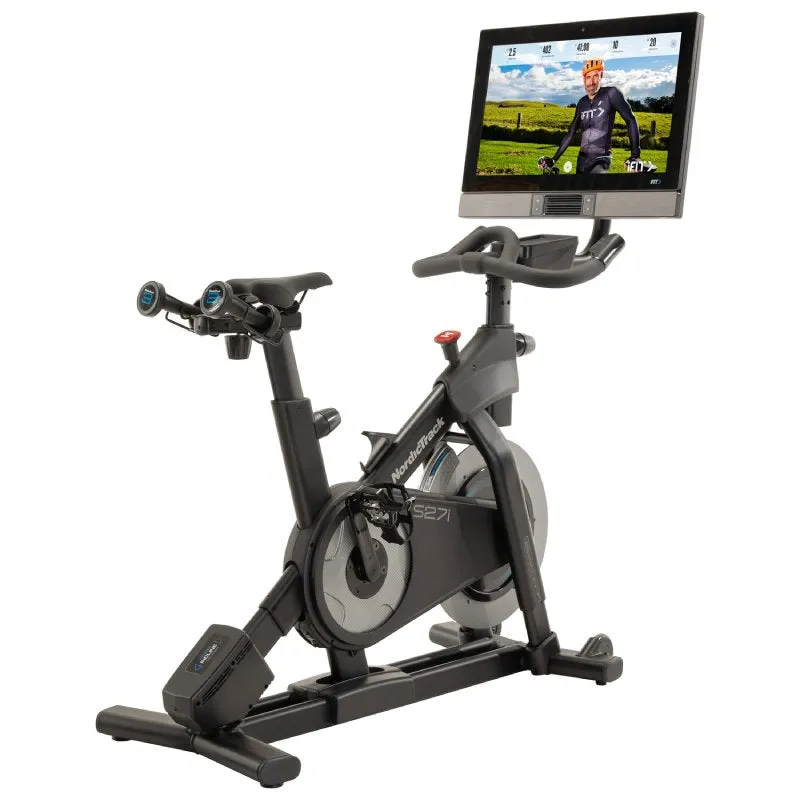 Todays Pick NordicTrack - S27i Studio Bike Handpicked for You, Smith machine home gym, Indoor slide playground, Balance board for kids